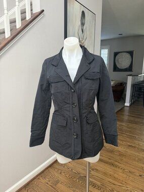 JANEPOST Short trench coat excellent condition size xs